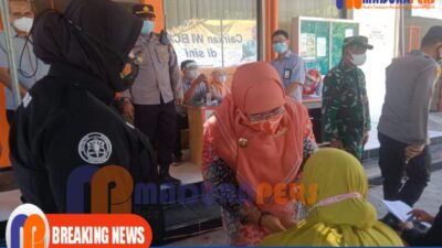 Penerima BST Diwajibkan Lakukan Vaksinasi, Masyarakat Sumenep Protes di Depan Wabub