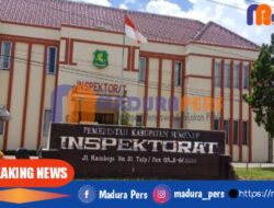 Soal Proyek Pembangunan Pasar Anom Sumenep, Inspektorat Mengaku Tidak Tahu