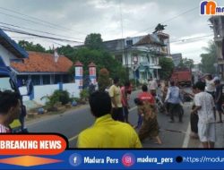 Tabrakan! Truk vs Sepeda Motor di Banyuates Akibatkan Korban Pecah Kepala