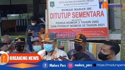 Akibat Tidak Sesuai Perizinan, Cafe Apoeng Ketha Resmi Ditutup