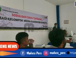 Diskominfo Sampang Gelar Sosialisasi DBHCHT Kepada Kelompom Media