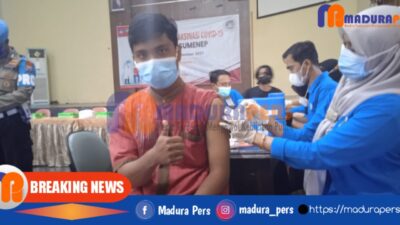 Vaksinasi mahasiswa STKIP PGRI Sumenep