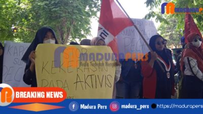 Buntut Pemukulan Terhadap Mahasiswa, Gempar dan GMNI Tuntut Kapolres Sumenep untuk Hengkang