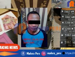 Tersangka Pelaku Curanmor di Pasar Anom Sumenep Terbekuk Polisi