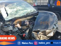 Laka Lantas di Jalan Raya Sumenep-Pamekasan, Korban Patah Tulang