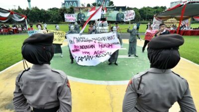 Menyambut Hari HAM, Polda Jatim Gelar Lomba Orasi Unjuk Rasa