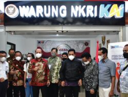 BNPT dan PT KAI Resmikan WARUNG NKRI di Stasiun Gubeng dan Malang Kota Baru