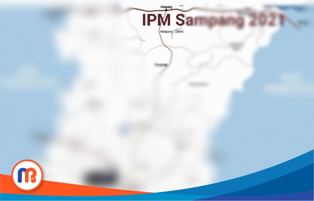 Peta IPM Kabupaten Sampang 2021