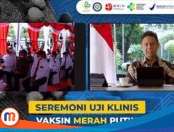 Vaksin Merah Putih Masuk Tahap Uji Klinis Pertama