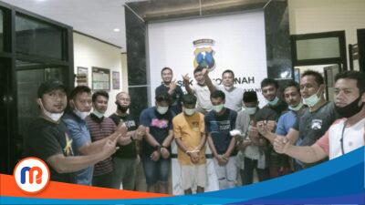 Kedapatan Bawa Sabu, Empat Pria Asal Jember Diamankan Polsek Sokobanah