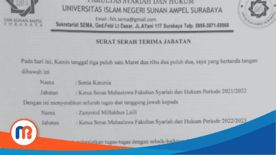 Sengketa SEMA Fakultas Syari’ah dan Hukum UINSA Inkonstitusional