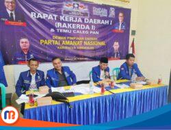 DPD PAN Bangkalan Menggelar Rakerda dan Temu Caleg PAN di Tahun 2024