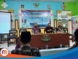 Menggelar Silaturahim di Kecamatan Raas, Kadisdik Agus Sosialisasi Aplikasi ISC