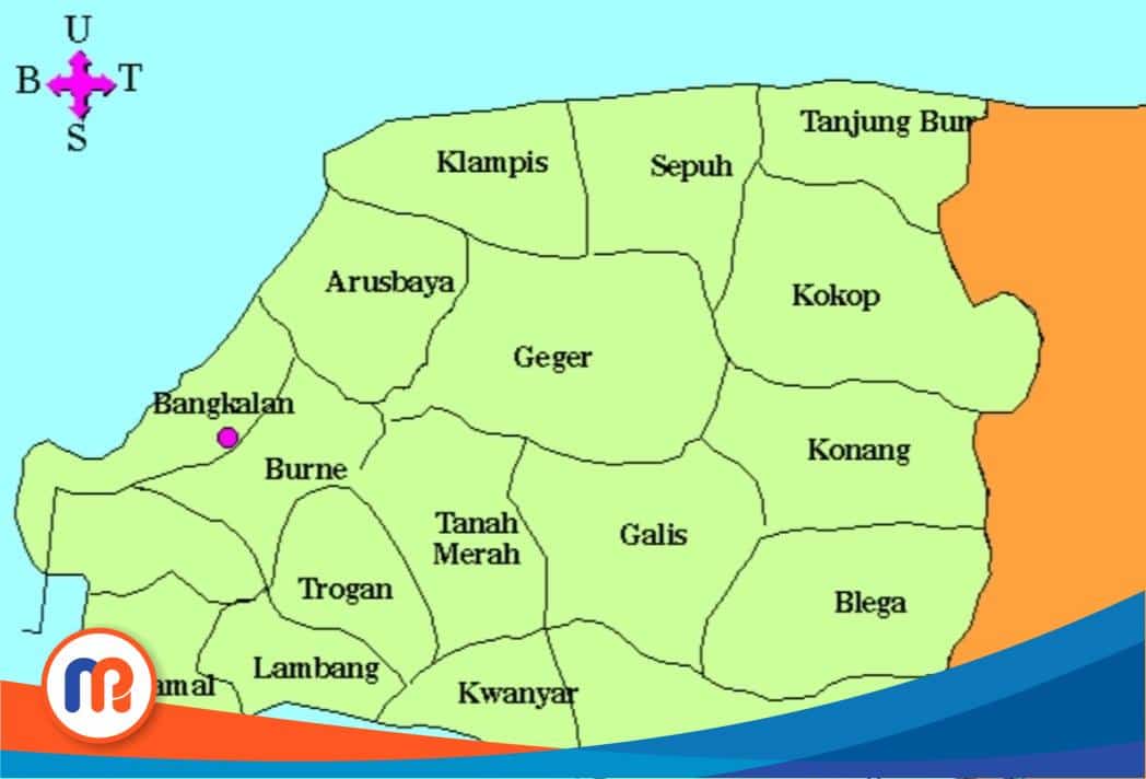 Peta Dapil Kabupaten Bangkalan