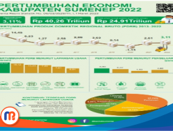 Pertumbuhan Ekonomi Sumenep Tahun 2022