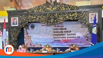 Bappeda Bangkalan Gelar Forum Perangkat Daerah