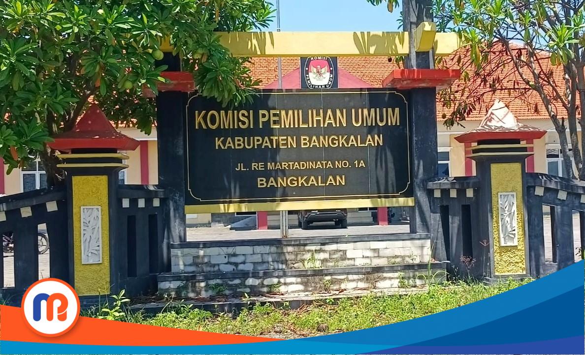 Kantor Komisi Penyelenggara Pemilihan Umum Kabupaten bangkalan, Madura, Provinsi Jawa Timur