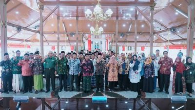 Audiensi Tim OPOP ke Pemerintah Daerah Kabupaten Bangkalan, pada Kamis (6/4/2023), di Pendopo Agung Kabupaten Bangkalan (Sumber: Pemkab Bangkalan, 2023).