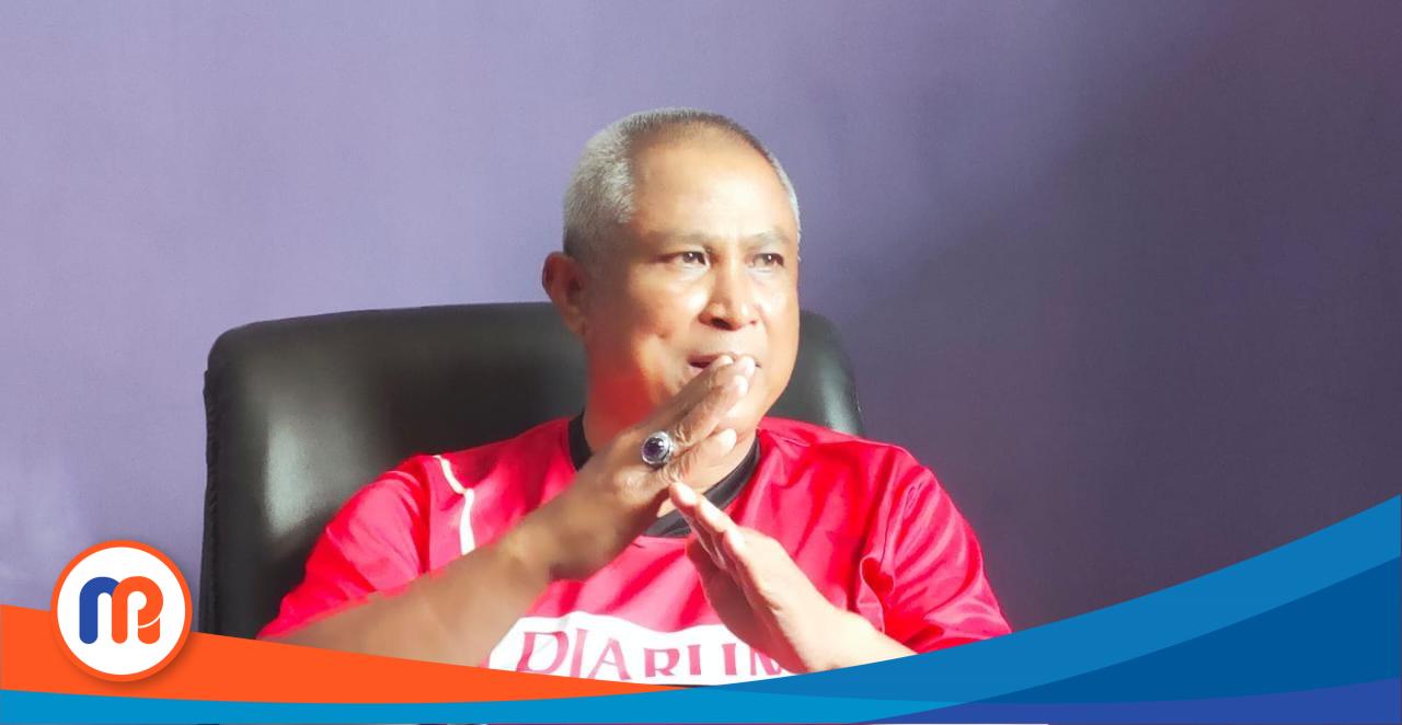 Kepala Dinas Kebudayaan, Kepemudaan, Olahraga dan Pariwisata (Kadisbudporapar) Sumenep Mohammad Iksan saat diwawancarai oleh jurnalis media ini beberapa waktu lalu (Sumber foto: Fauzi, 2023). 