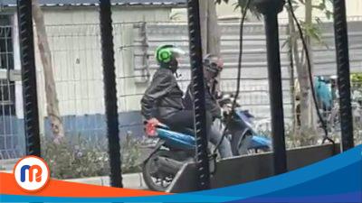 Kesederhanaan Sosok Bupati Fauzi Terekam Warga Naik Ojek Online