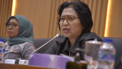 Anggota Komisi IX DPR RI dari Fraksi Partai NasDem Irma Suryani Chaniago. Foto: Munche (Sumber: Parlementaria, 2023).