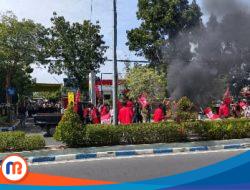 Dinilai Tidak Becus Penegakan Hukum di Bangkalan, GMNI Demo Polres Bangkalan