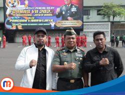 Pangdam Brawijaya V Lepas Atlet Pencak Silat Madura ke FORNAS VII