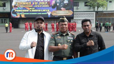 Pangdam Brawijaya V Lepas Atlet Pencak Silat Madura ke FORNAS VII