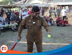 Lewat Turnamen Kasti, Bupati Sumenep Harapkan Cinta Permainan Tradisional 