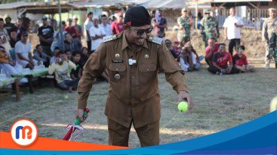 Lewat Turnamen Kasti, Bupati Sumenep Harapkan Cinta Permainan Tradisional 