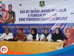 Kick-off Daerah Jawara Belajar.id Digelar, Ini Harapan Sekretaris Disdik Sumenep