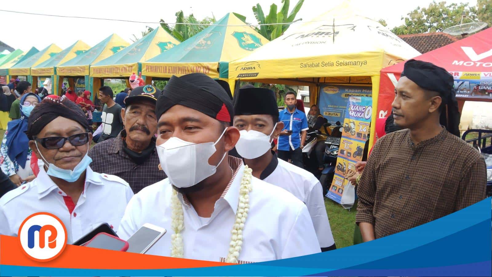 Bupati Sumenep, Achmad Fauzi Wongsojudo saat diwawancarai oleh jurnalis media ini pada beberapa waktu (Sumber Foto: istimewa, 2023).