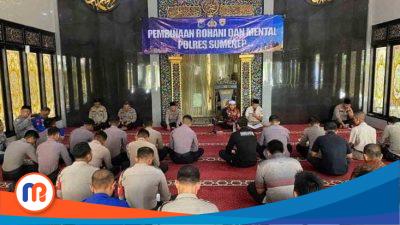 Pembinaan Rohani dan Mental (Binrohtal) rutin, di Masjid Walisongo Mapolres setempat pada Kamis (12/10/2023) (Sumber Foto: Istimewa, 2023). 