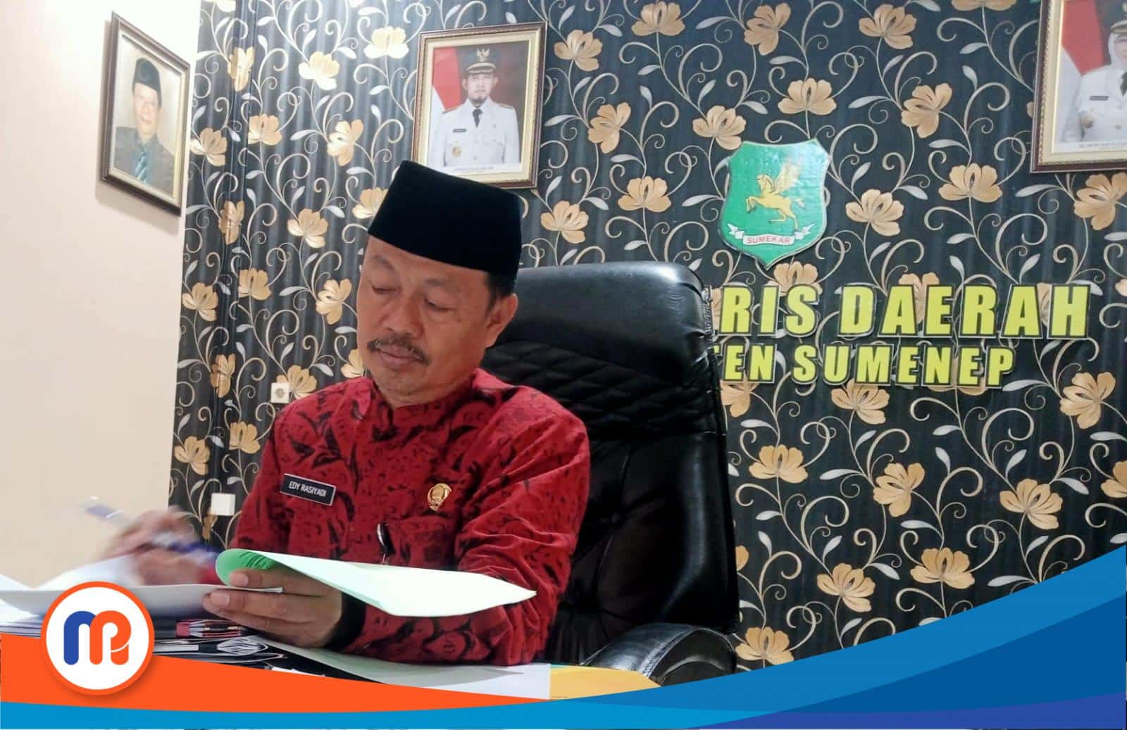 Edy Rasyadi selaku Sekretaris Daerah (Sekda) Kabupaten Sumenep, Madura, Jawa Timur. (Sumber Foto: Istimewa, 2023).