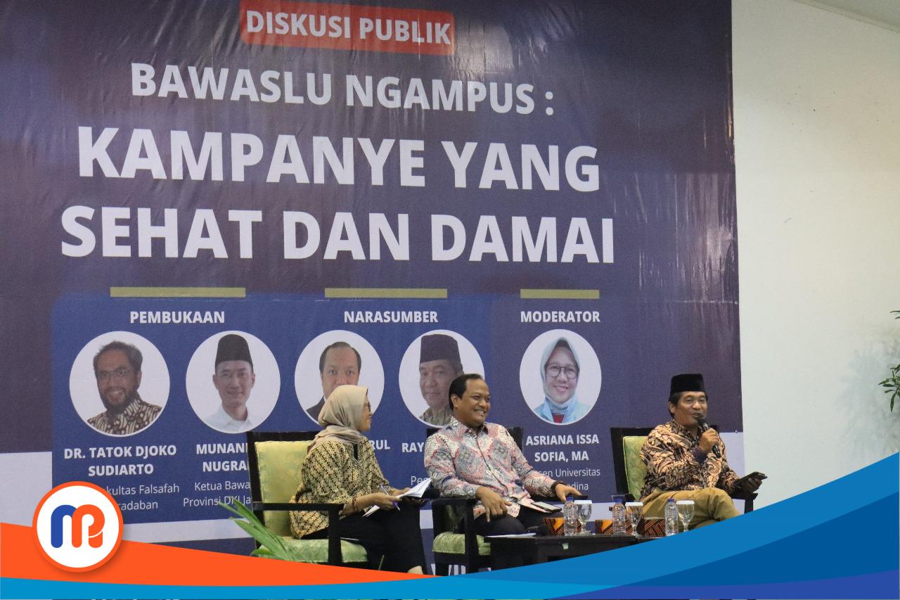 Diskusi Publik di Auditorium Nurcholish Madjid Universitas Paramadina Jakarta, (Dok. Universitas Paramadina Jakarta, 2023).
