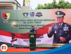 Lomba Burung Berkicau Piala Pangdam V/Brawijaya Resmi Dibuka