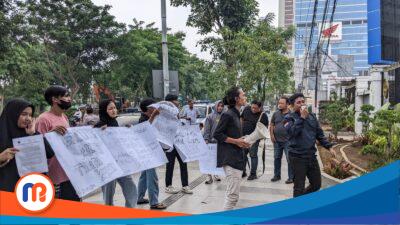 AMATI Datangi Diskominfo Jatim, Kadis Diduga Menerima Aliran Dana Korupsi