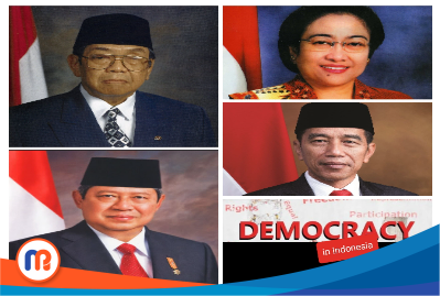 Foto ilustrasi kondisi pemerintahan representasi di Indonesia era Pemerintahan Gus Dur hingga Pemerintahan Jokowi, Periode tahun 1999–2022 (Dok. Madurapers, 2023).