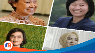 Ho Ching, Jenny Lee, Sri Mulyani Indrawati, dan Nicke Widyawati wanita asal negara Asia Tenggara yang masuk 100 perempuan paling berpengaruh di dunia tahun 2023 (Dok. Madurapers, 2024).