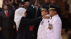 Pelantikan Pj Bupati Kabupaten Sampang da Walikota Kota Probolinggo oleh Gubernur Jawa Timur, pada Selasa, 30 Januari 2024