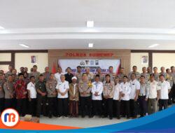 Jelang Idul Fitri 2024, Polres Sumenep Lakukan Rakor Semeru 