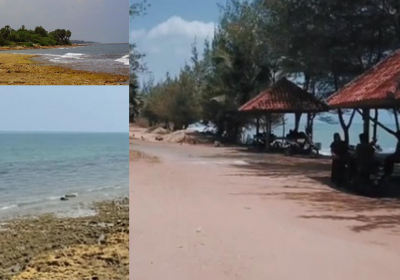 Pantai Batu Kerbuy di Desa Batu Kerbuy, Kecamatan Pasean, Kabupaten Pamekasan, Madura, Jawa Timur, pemandangan alam dan pantainya memikat