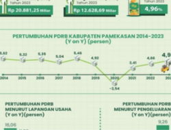 Pertumbuhan Ekonomi Kabupaten Pamekasan Tahun 2023 Sebesar 4,96 Persen