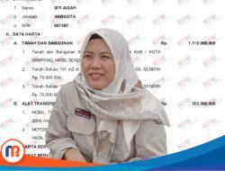 Tercatat Urutan Ke-2 Terkaya KPU Sampang, Ini Rincian  Kekayaan Siti Aisah