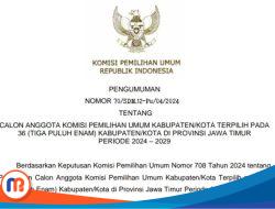 Anggota KPU Sumenep Terpilih Diisi Nama-nama Baru 