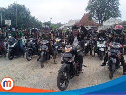 Konvoi Purna Tugas, Ketua KPU Sumenep Motoran Bareng Ratusan Kader Ansor 