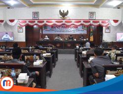 Diikuti Tujuh Fraksi, Ketua DPRD Sumenep Pimpin langsung Paripurna Raperda RPJPD