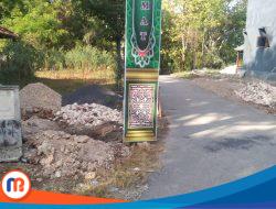 Pembangunan Tugu di Pinggir Jalan Umum di Talango Sumenep Diduga Sarat Kepentingan Pribadi