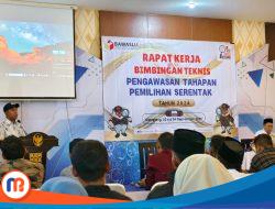 Pemantapan Pengawasan, Bawaslu Sampang Gelar Rakernis Bersama Panwascam dan PKD