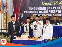 KPU Tetapkan Nomor Palson Pilbup Sumenep 2024 